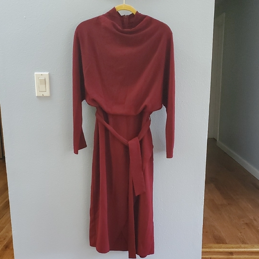 Lapointe High Neck Dolman Dress